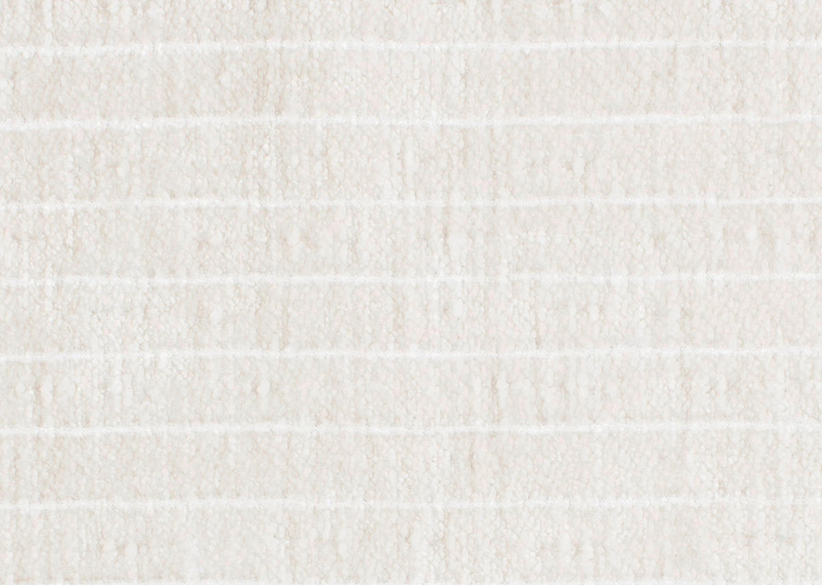 ECKSOFA in Chenille, Cord Creme  - Creme/Schwarz, Design, Kunststoff/Textil (365/425cm) - Lomoco