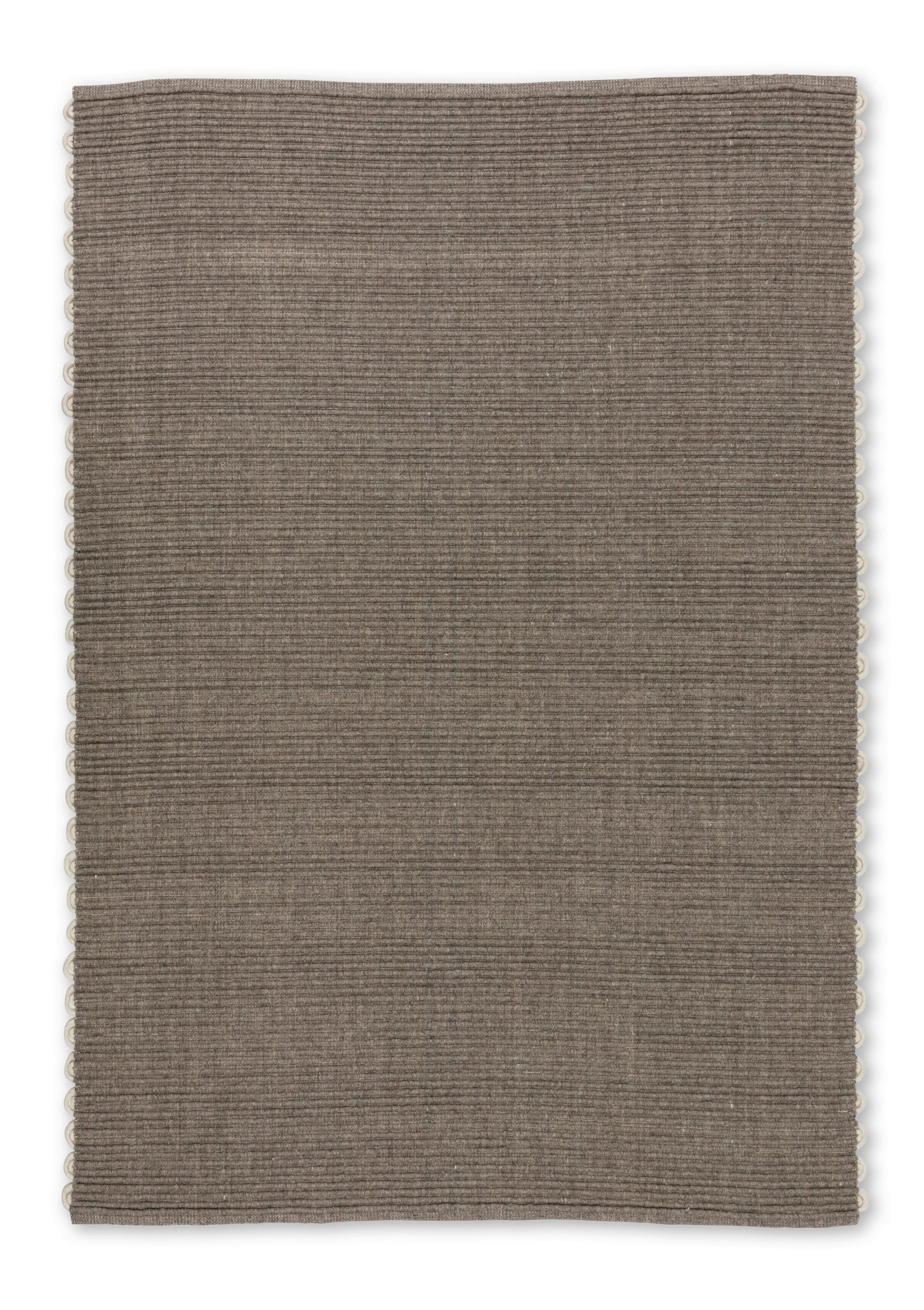 HANDWEBTEPPICH 160/230 cm Omira Dunkelgrau rechteckig  - Dunkelgrau, Basics, Textil (160/230cm) - Schöner Wohnen