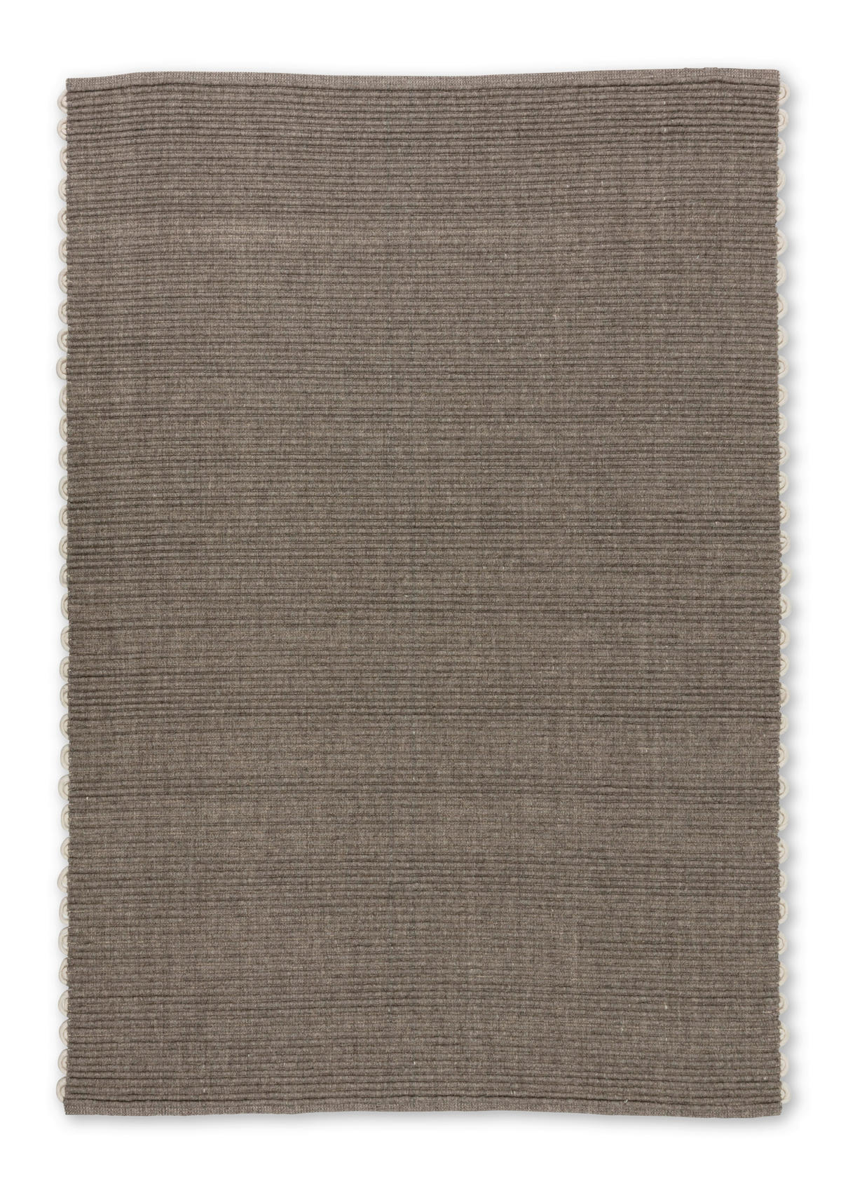 HANDWEBTEPPICH 160/230 cm Omira Dunkelgrau rechteckig  - Dunkelgrau, Basics, Textil (160/230cm) - Schöner Wohnen