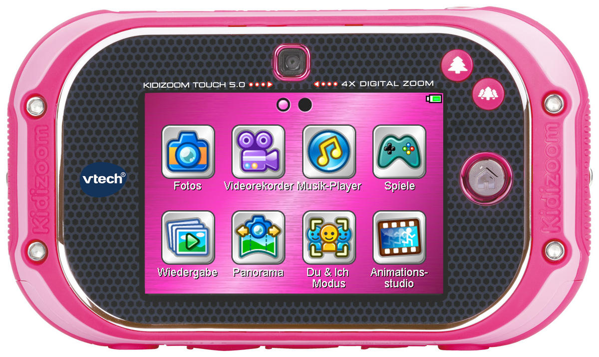 KINDERKAMERA - Pink/Multicolor, Basics, Kunststoff (25,4/27,9/5,8cm) - Vtech