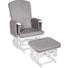 STILLSTUHL Grau, Weiß - Weiß/Grau, Basics, Holz/Textil (73/56/101cm) - My Baby Lou