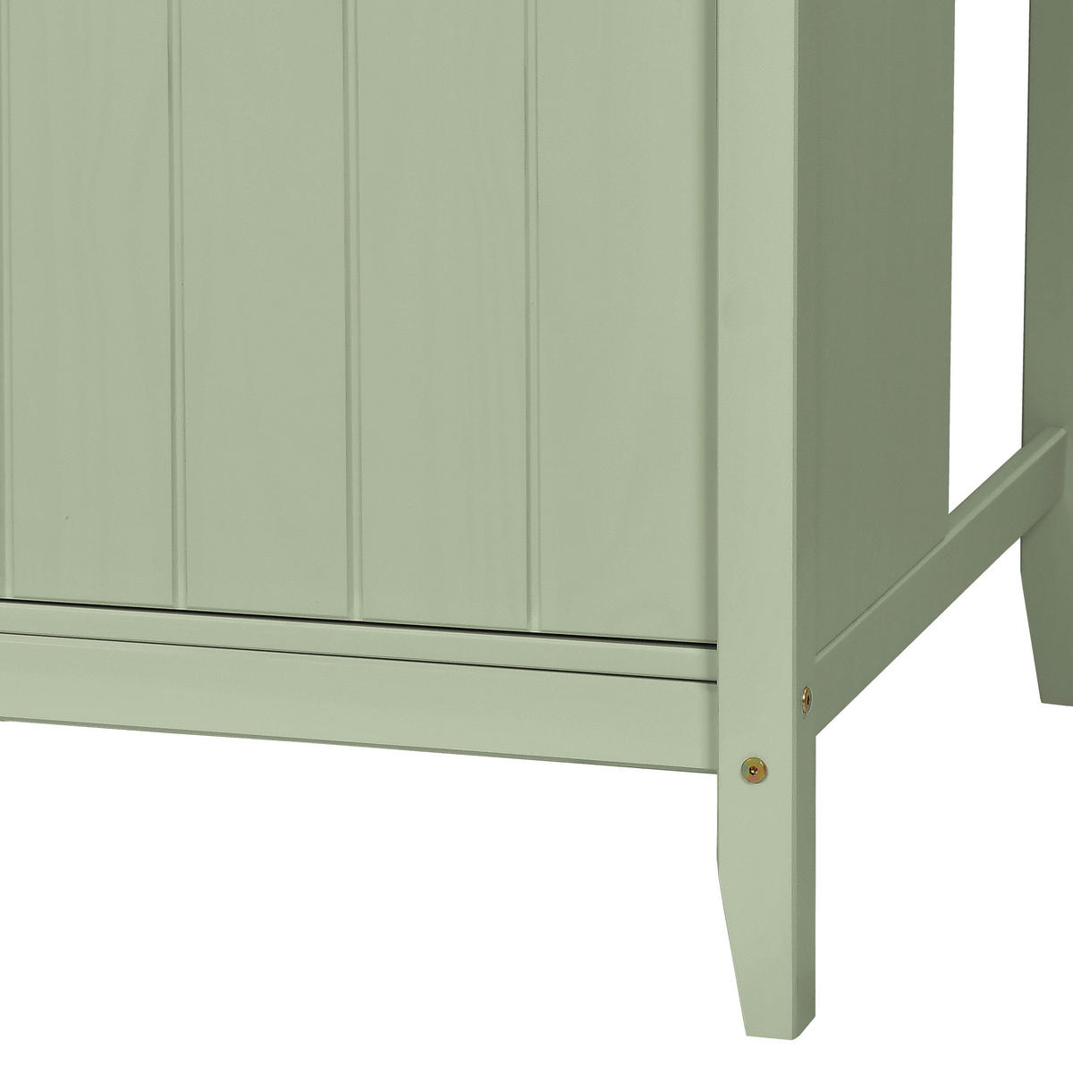 KÜCHENINSEL 122/90/77 cm  in Braun, Olivgrün  - Zinkfarben/Olivgrün, MODERN, Holz/Metall (122/90/77cm) - Livetastic