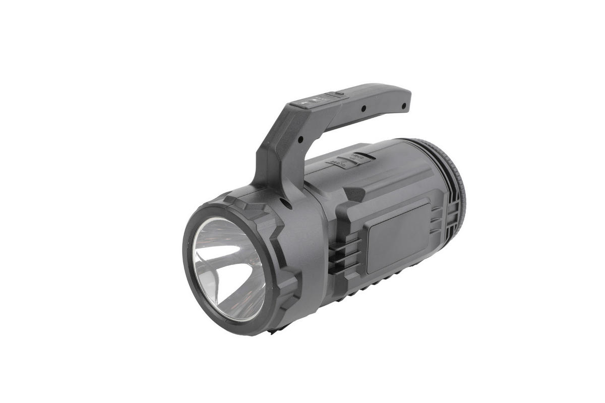 ŽEPNA SVETILKA     23,7/10,6/17,7 cm         - črna/prosojno, Basics, umetna masa (23,7/10,6/17,7cm) - Boxxx