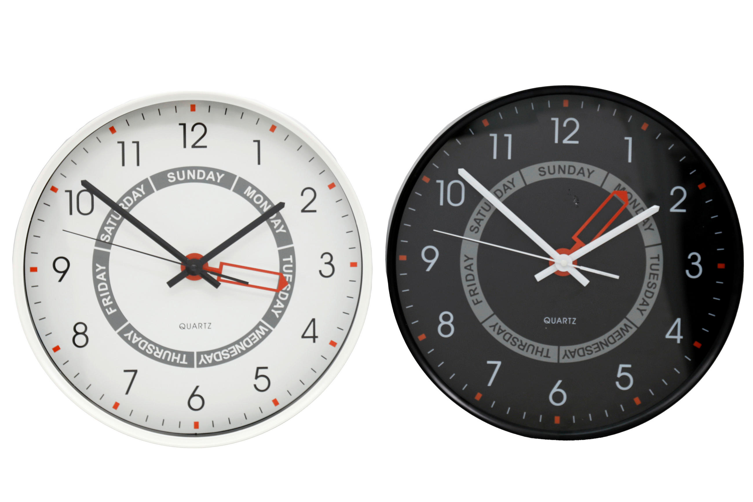 FALIÓRA 36/36/5.5 cm   - fekete/fehér, Basics, műanyag/Üveg (36/36/5.5cm)