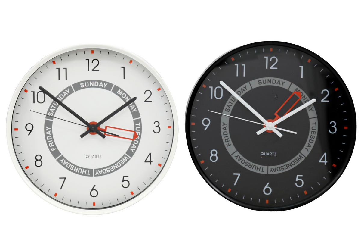 FALIÓRA 36/36/5.5 cm   - fekete/fehér, Basics, műanyag/Üveg (36/36/5.5cm)