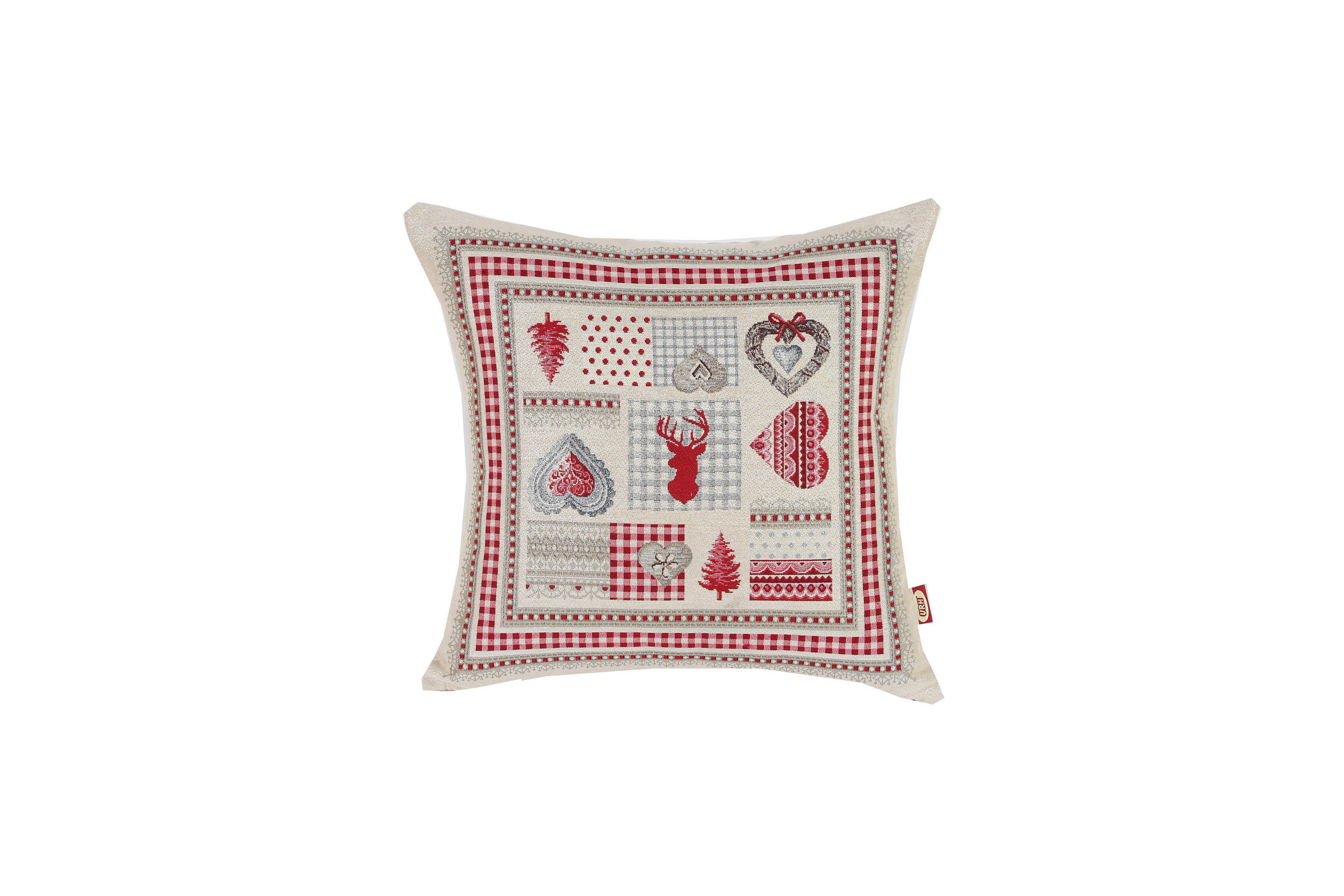 PREVLEKA BLAZINE 45/45 cm  - večbarvno, Basics, tekstil (45/45cm) - X-Mas