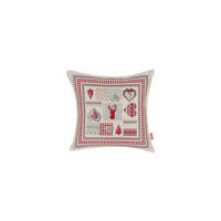 PREVLEKA BLAZINE 45/45 cm  - večbarvno, Basics, tekstil (45/45cm) - X-Mas
