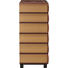 Kommode in Tanne Braun - Silberfarben/Braun, Trend, Holz/Kunststoff (50/77/32cm) - Ambia Home Kommode in Tanne Braun - Silberfarben/Braun, Trend, Holz/Kunststoff (50/77/32cm) - Ambia Home