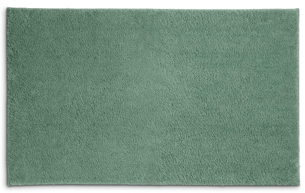 BADEMATTE Jadegrün  - Jadegrün, KONVENTIONELL, Textil (120/70/1,5cm) - Kela