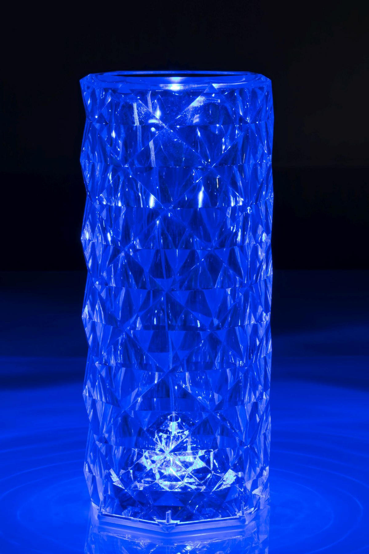DEKORAČNÍ LED SVÍTIDLO, dálkový ovladač, dotykový stmívač, 9/22 cm  - průhledné, Lifestyle, plast (9/22cm) - Novel