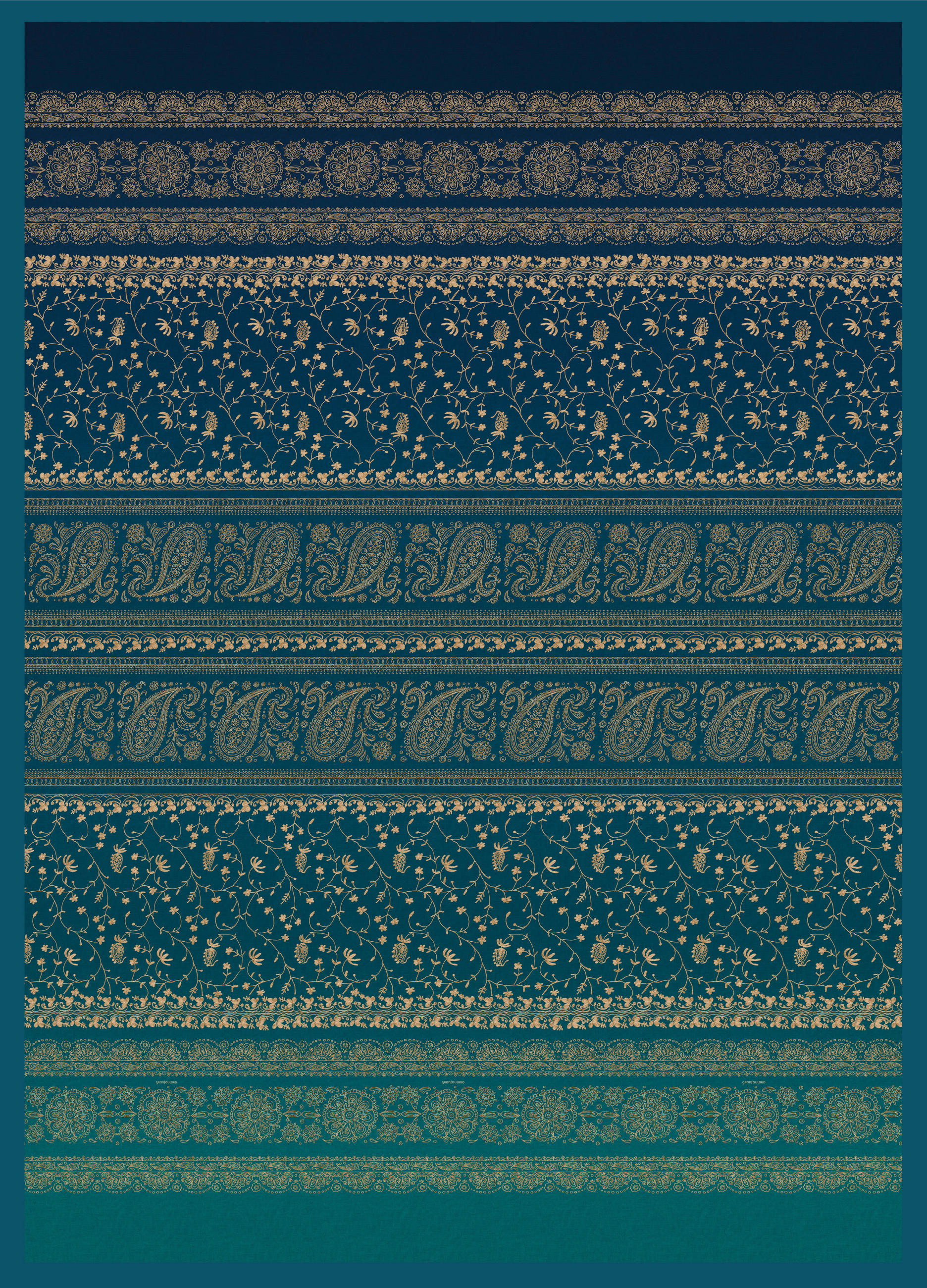 TANKA ODEJA 180/250 cm modra  - modra, Konvencionalno, tekstil (180/250cm) - Bassetti