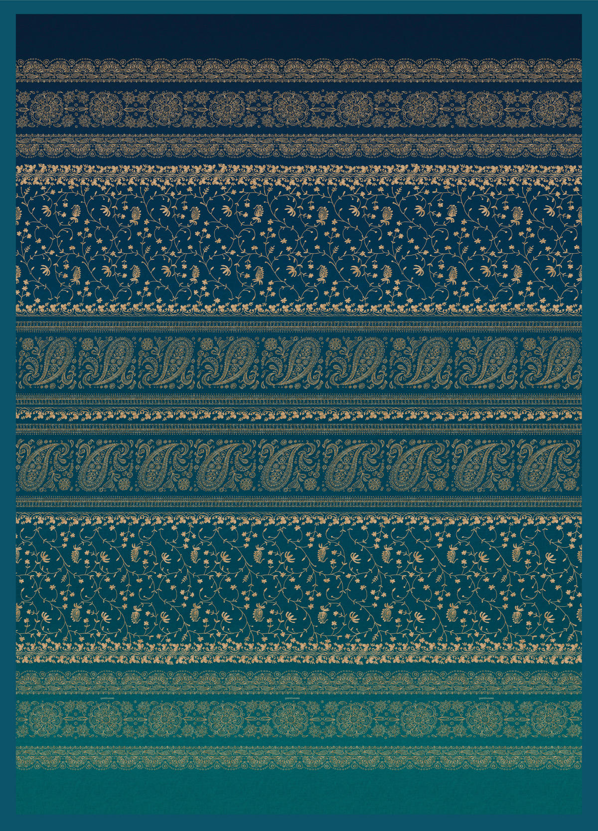 TANKA ODEJA 180/250 cm modra  - modra, Konvencionalno, tekstil (180/250cm) - Bassetti