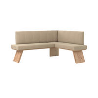 ECKBANK 185/150 cm Webstoff Beige   - Eichefarben/Beige, KONVENTIONELL, Textil (185/150cm) - Livetastic