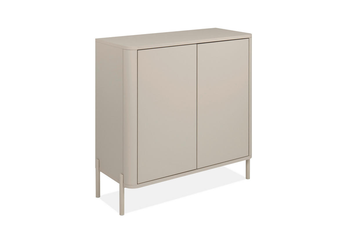 KOMMODE , 86/88/38 cm,  - Kaschmir, Design, Holzwerkstoff/Metall (86/88/38cm) - MID.YOU