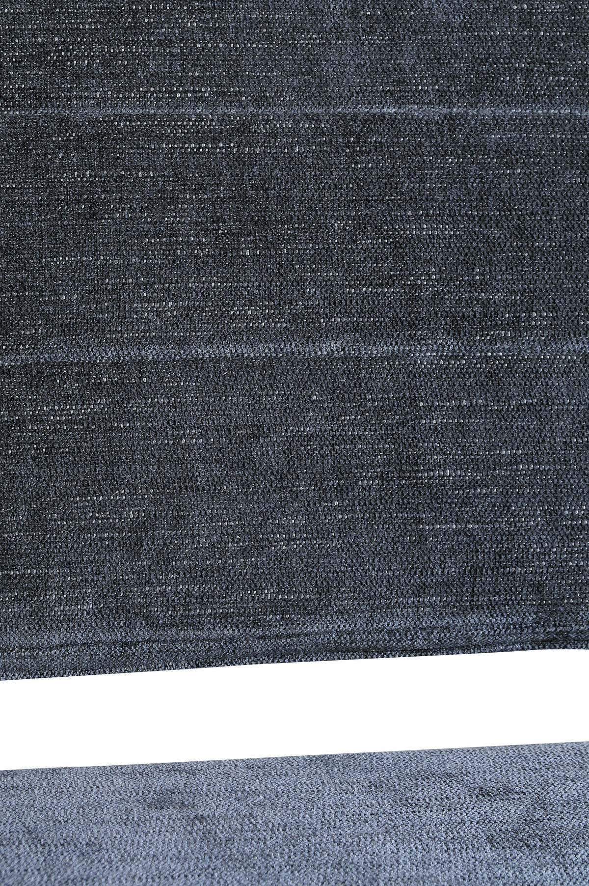 ECKBANK in Metall, Textil Dunkelgrau  - Dunkelgrau/Nickelfarben, Modern, Textil/Metall (142,5/187cm) - MID.YOU