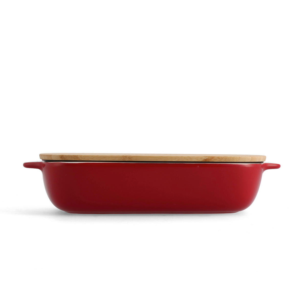 AUFLAUFFORM Keramik, Naturmaterialien Steingut  - Rot/Weiß, Basics, Naturmaterialien/Keramik (24cm) - Kidskit