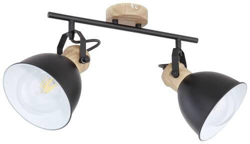 STRAHLER 35/15/21,5 cm   - Schwarz/Braun, Basics, Metall (35/15/21,5cm) - Globo