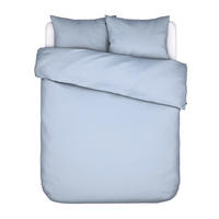 BETTWÄSCHE Satin 200/200 cm  - Pastellblau, Basics, Textil (200/200cm) - Essenza