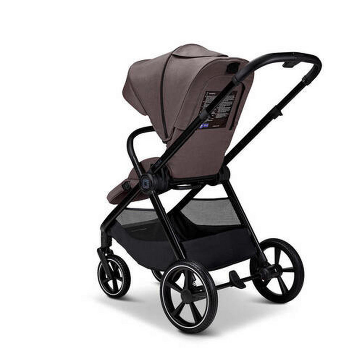 KINDERWAGENSET Aura Set  - Dunkelbraun, Basics (140/61/115cm) - Moon