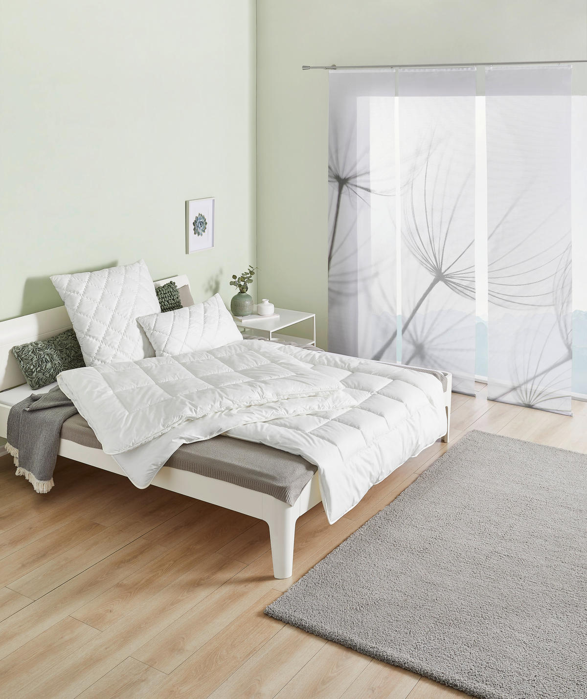 POPLUN LJETNI 135/200 cm  ALCANDO LIGHT  - bijela, Konvencionalno, tekstil (135/200cm) - Billerbeck