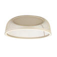 LED-DECKENLEUCHTE 60,5/23,5 cm   - Sandfarben, Design, Kunststoff/Metall (60,5/23,5cm) - Novel