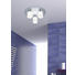 BADEZIMMER-DECKENLEUCHTE - Chromfarben/Weiß, Design, Glas/Metall (30,0/14,5cm) BADEZIMMER-DECKENLEUCHTE - Chromfarben/Weiß, Design, Glas/Metall (30,0/14,5cm)
