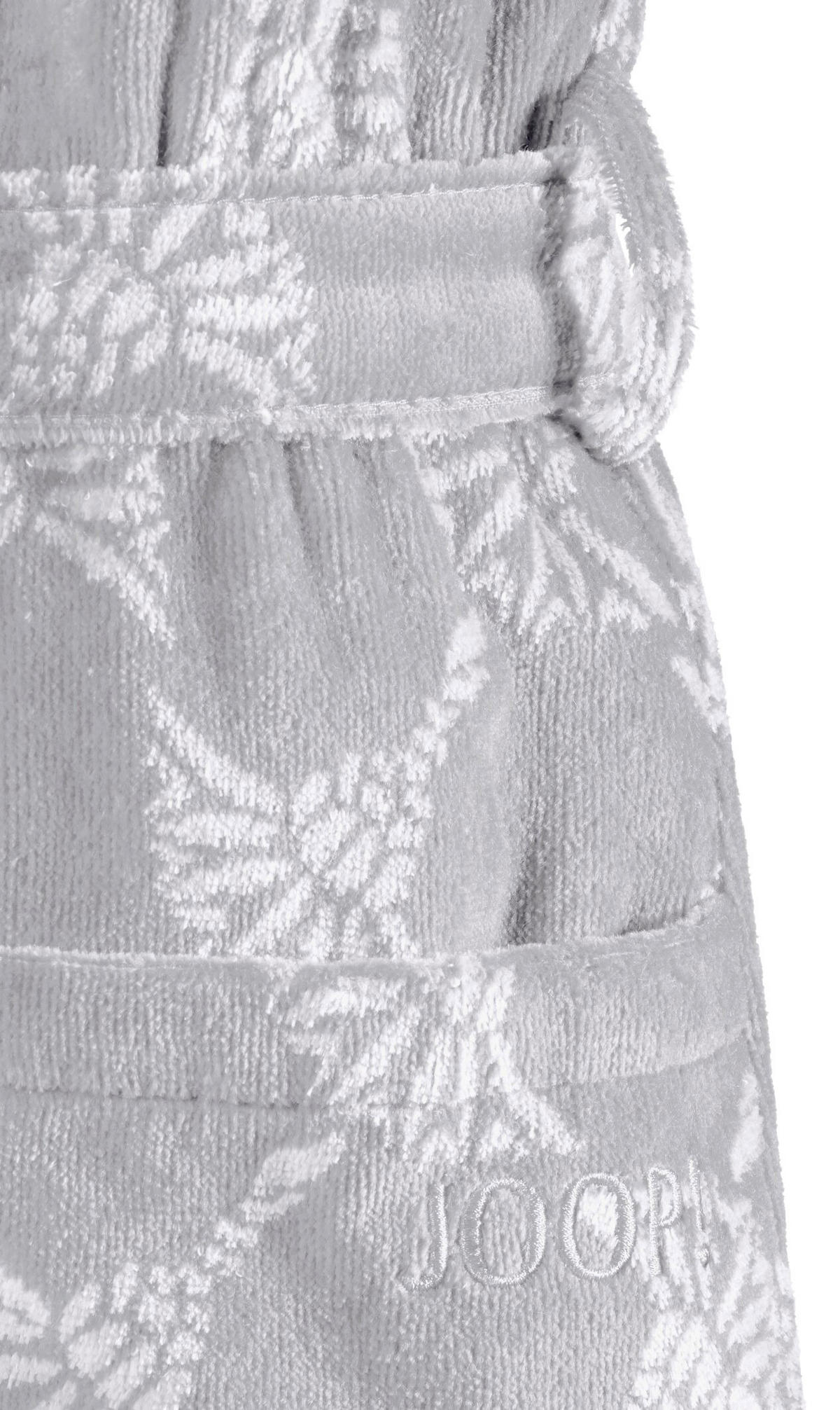 BADEMANTEL 36/38 Damen  - Silberfarben/Weiß, Basics, Textil (36/38null) - Joop!