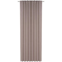 FERTIGVORHANG PINNA black-out (lichtundurchlässig) 140/245 cm   - Hellbraun, Basics, Textil (140/245cm) - Esposa