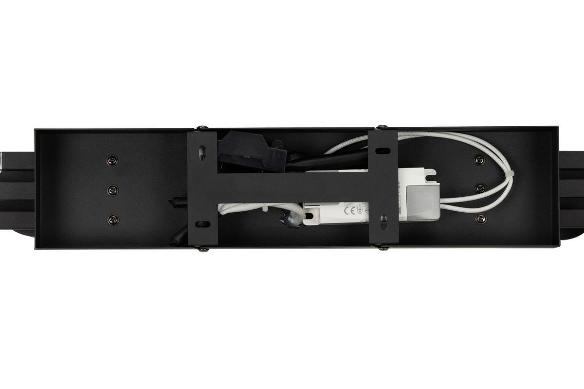 STRAHLER Chason 140/8/14,5 cm   - Schwarz, Basics, Kunststoff/Metall (140/8/14,5cm) - Novel