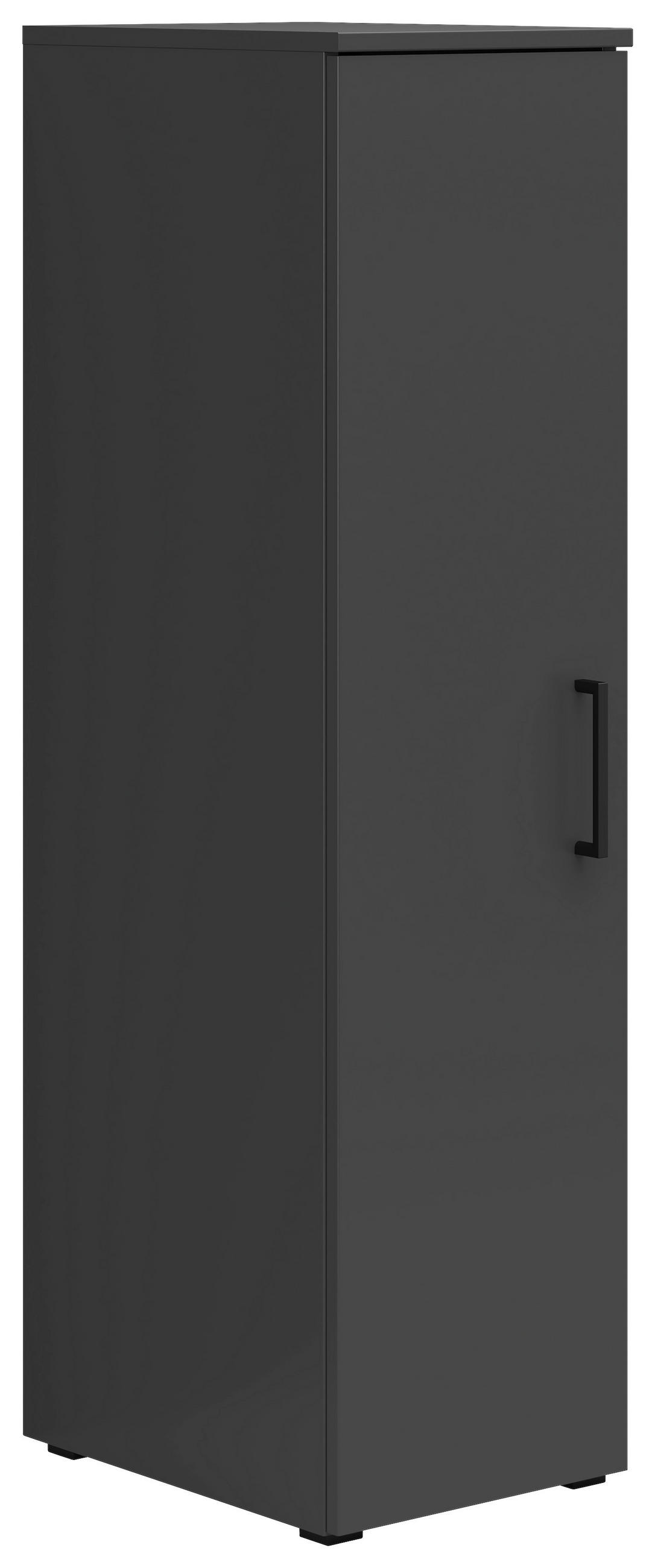 DULAP MULTIFUNCȚIONAL in grafit  - grafit/antracit, Modern, plastic/material pe bază de lemn (30/115/40cm) - Carryhome