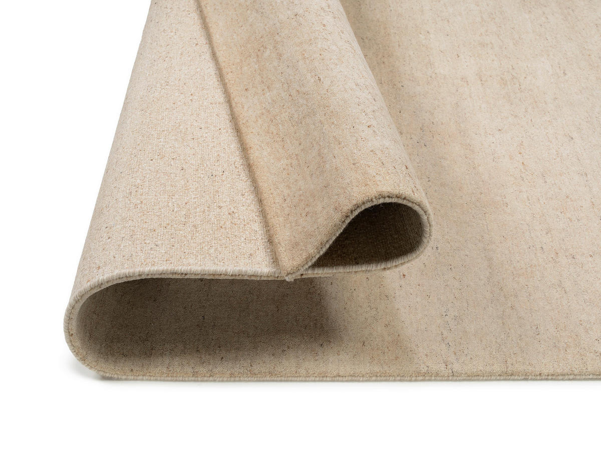 WOLLTEPPICH 140/200 cm Silverström Beige  - Beige, Basics, Textil (140/200cm) - Linea Natura