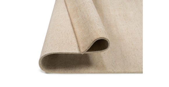 WOLLTEPPICH 70/140 cm Silverström  - Beige, Basics, Textil (70/140cm) - Linea Natura