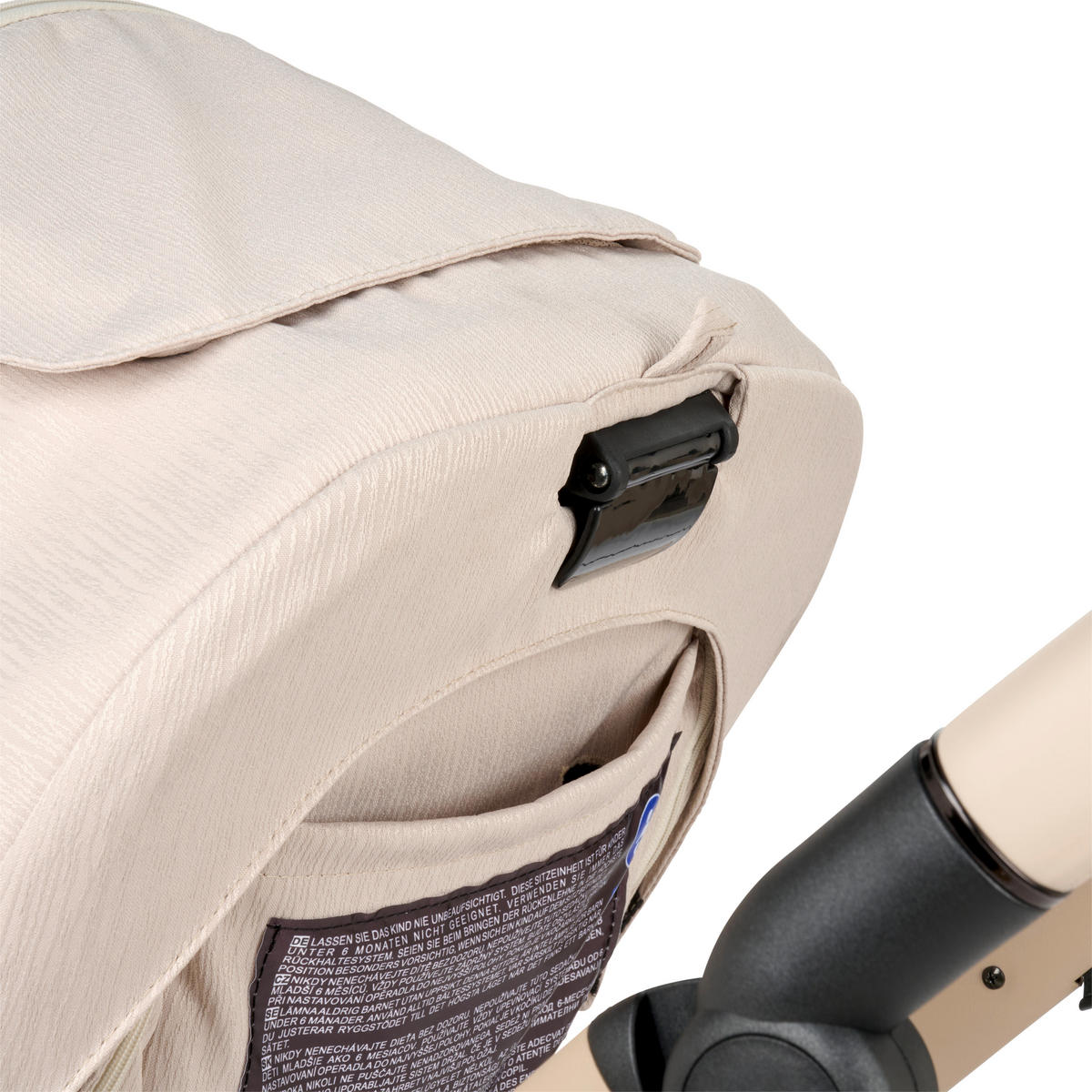 KINDERWAGENSET  - Beige, Trend, Kunststoff/Textil (100/59/106cm) - Jimmylee