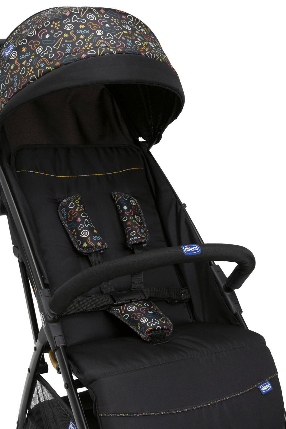 BUGGY GLEE  - Schwarz, Basics, Textil/Metall (49/87/106cm) - Chicco