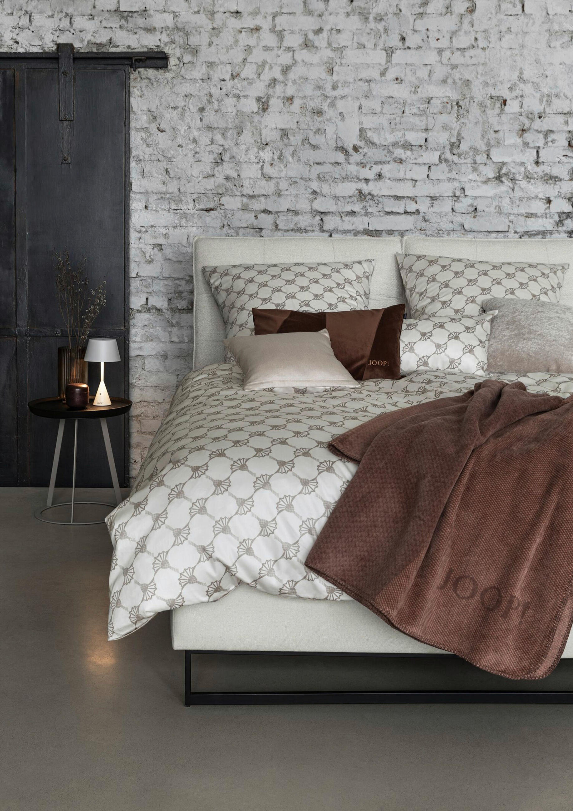 BETTWÄSCHE Makosatin 140/200 cm  - Creme, Trend, Textil (140/200cm) - Joop!