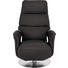 RELAXSESSEL in Leder Dunkelbraun - Dunkelbraun, Design, Leder/Metall (72/115/79cm) - Welnova RELAXSESSEL in Leder Dunkelbraun - Dunkelbraun, Design, Leder/Metall (72/115/79cm) - Welnova