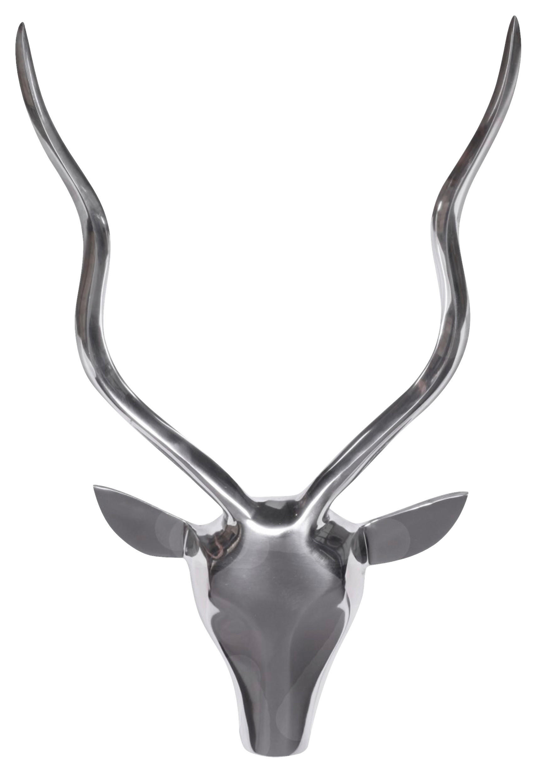 STENSKA DEKORACIJA    - srebrne barve, Moderno, kovina (33/54/4cm) - MID.YOU