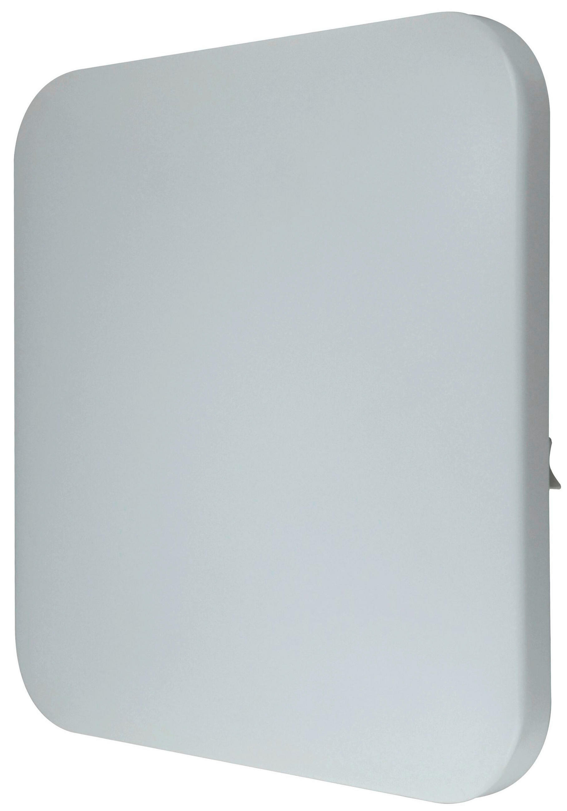 LED-DECKENLEUCHTE white² 33/33/5,7 cm   - Weiß, Basics, Kunststoff/Metall (33/33/5,7cm)