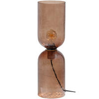 TISCHLEUCHTE Gigi 15/51/15 cm  - Braun, Basics, Glas (15/51/15cm) - Collet's Monde