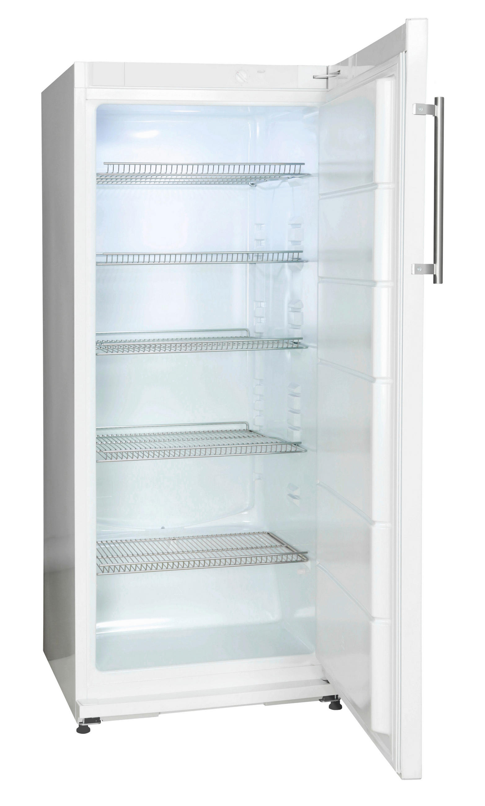 GETRÄNKEKÜHLSCHRANK 60/145/65 cm FK 2670  - Weiß, Basics, Metall (60/145/65cm) - Nabo