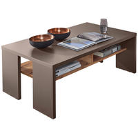COUCHTISCH 110/65/40 cm rechteckig Eichefarben  - Eichefarben, Design, Holzwerkstoff (110/65/40cm) - Livetastic