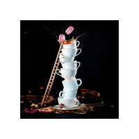 STAKLENA SLIKA  30/30 cm   - tamno zelena/crna, Basics, papir/staklo (30/30cm) - Monee