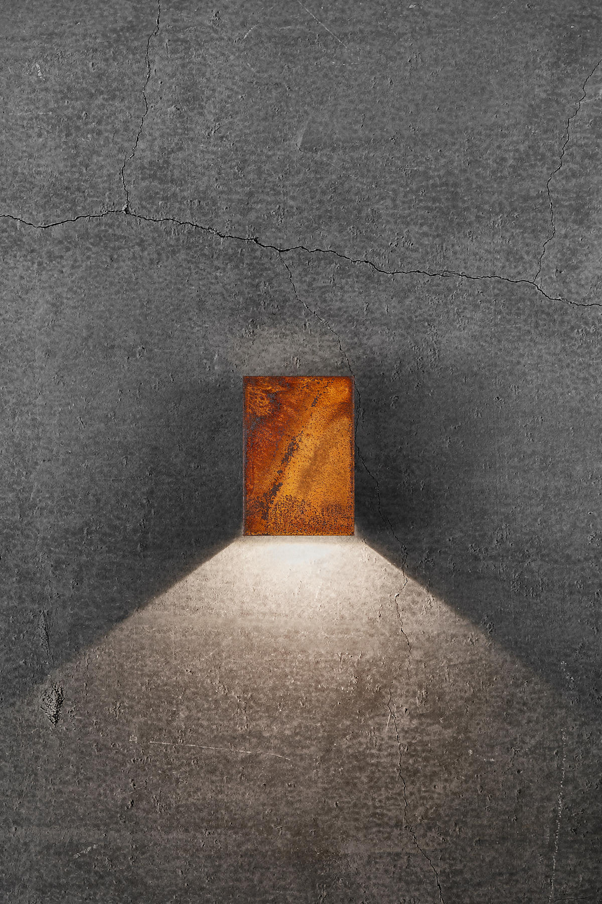 AUßENWANDLEUCHTE 10,5/5/14,8 cm   - Rostfarben, LIFESTYLE, Metall (10,5/5/14,8cm) - Nordlux