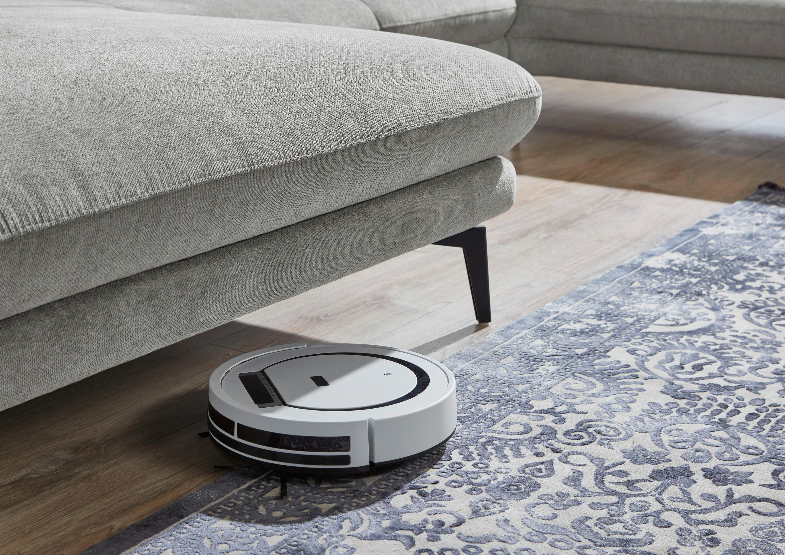 Thumbnail - Dieter Knoll Ecksofa, Rot, Bordeaux, Textil, Ottomane rechts, L-Form, 284x184 cm, Fußauswahl, Stoffauswahl, Sitzqualität...