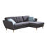 Ecksofa Anthrazit Flachgewebe - Anthrazit/Naturfarben, Design, Holz/Textil (253/158cm) - Landscape Ecksofa Anthrazit Flachgewebe - Anthrazit/Naturfarben, Design, Holz/Textil (253/158cm) - Landscape