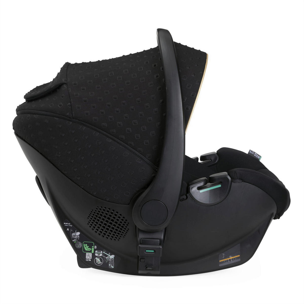 KINDERAUTOSITZ Kory Air Plus Black Lux   - Schwarz, Basics (63/36/57/37cm) - Chicco