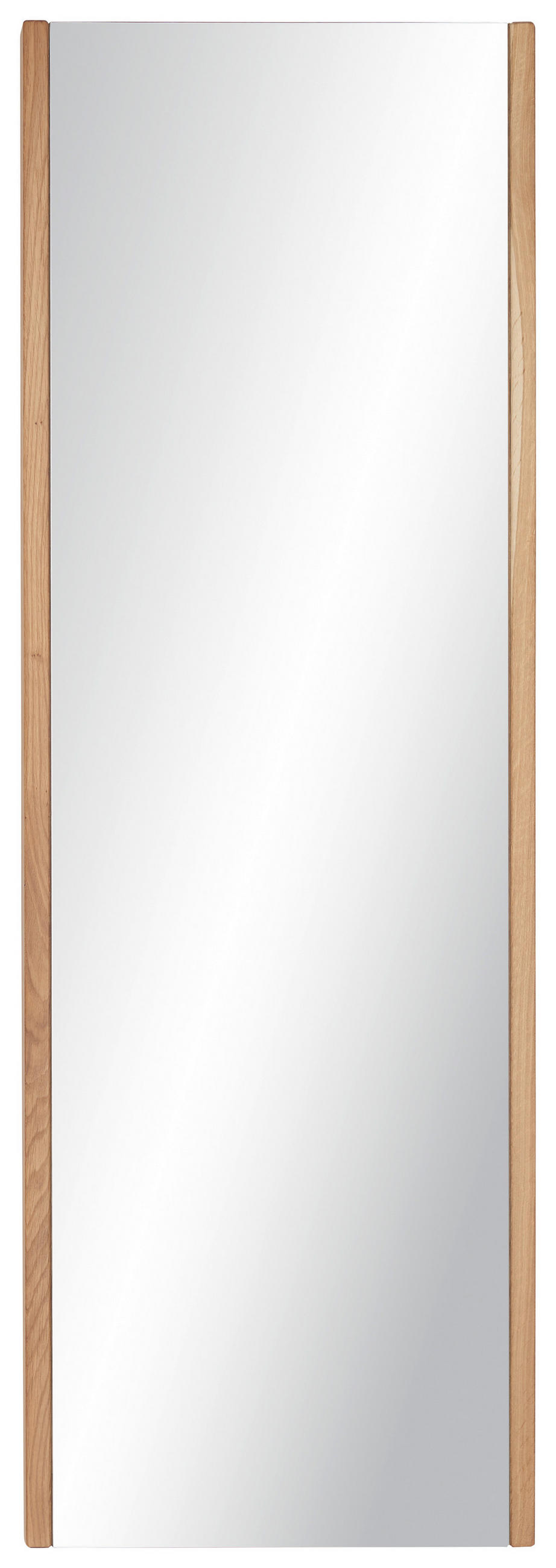 WANDSPIEGEL Eichefarben - Eichefarben, Natur, Glas (40cm) - Linea Natura