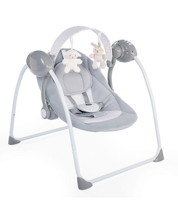 SCHAUKELWIPPE RELAX & PLAY   - Hellgrau, Basics, Textil/Metall (56/60/65cm) - Chicco