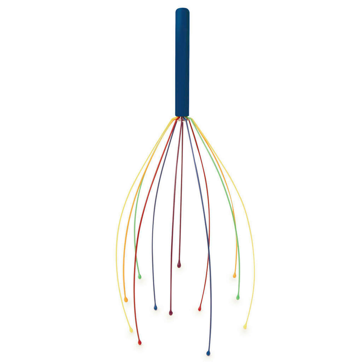 POMÔCKA NA MASÁŽ HLAVY - viacfarebná, Basics, kov (7/7/25cm) - Kikkerland