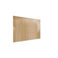 WANDPANEEL Eiche Bianco  263/182/1,9 cm  - Eiche Bianco, Design, Holz/Holzwerkstoff (263/182/1,9cm) - Belluti